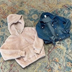 Girls jacket bundle size 7/8